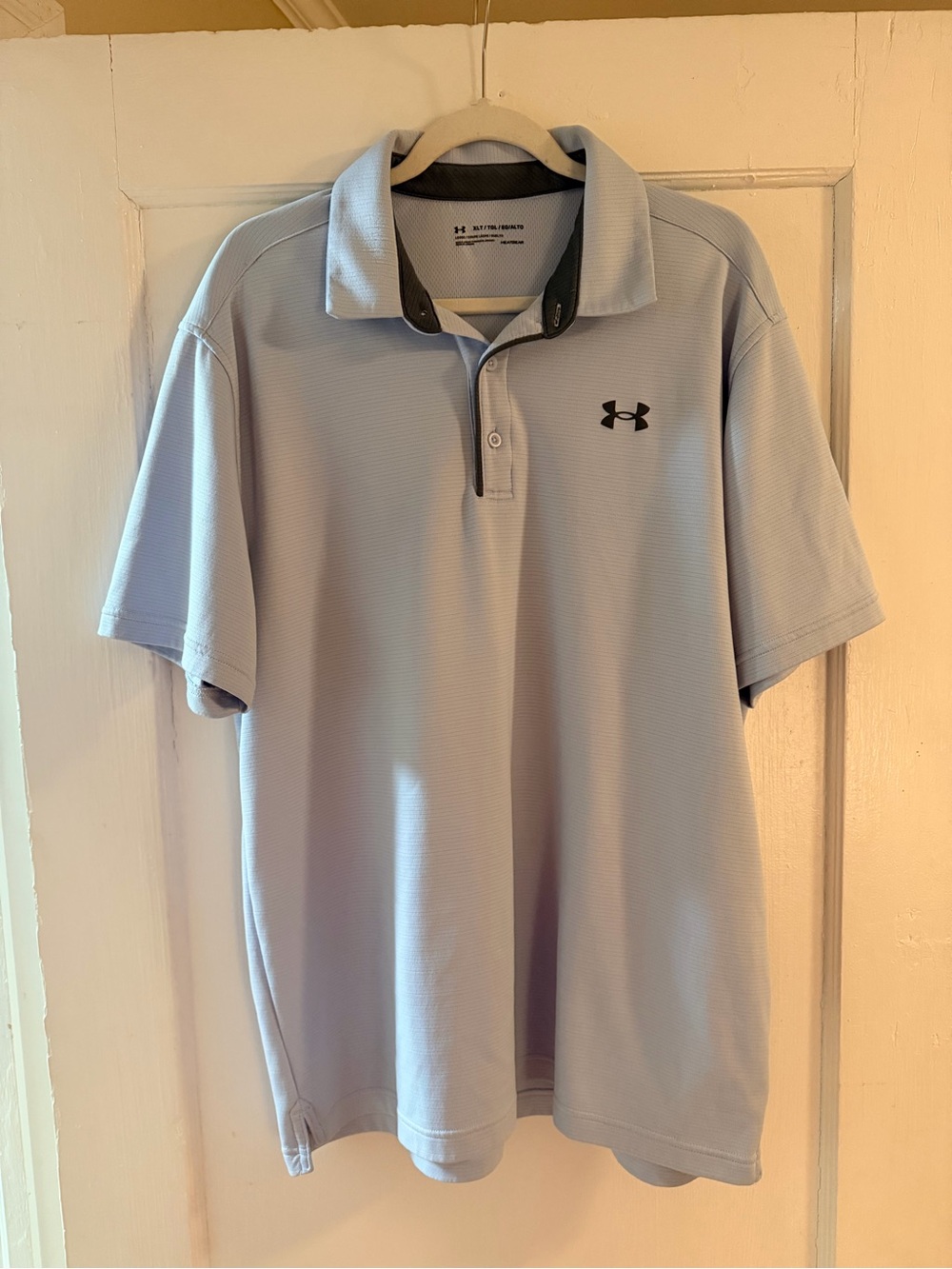 🏌️‍♂️🩵 Under Armour HeatGear Golf Polo | Light Blue | XLT Extra Large Tall